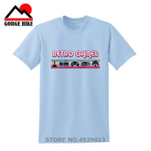 Load image into Gallery viewer, 2019 Remix PS4-PS1 XBOX Game Short Sleeve T Shirt Retro Gamer T Shirt Gaming Admin Pc Fun Shirt Grandfather Opa Geek Nerd Freak